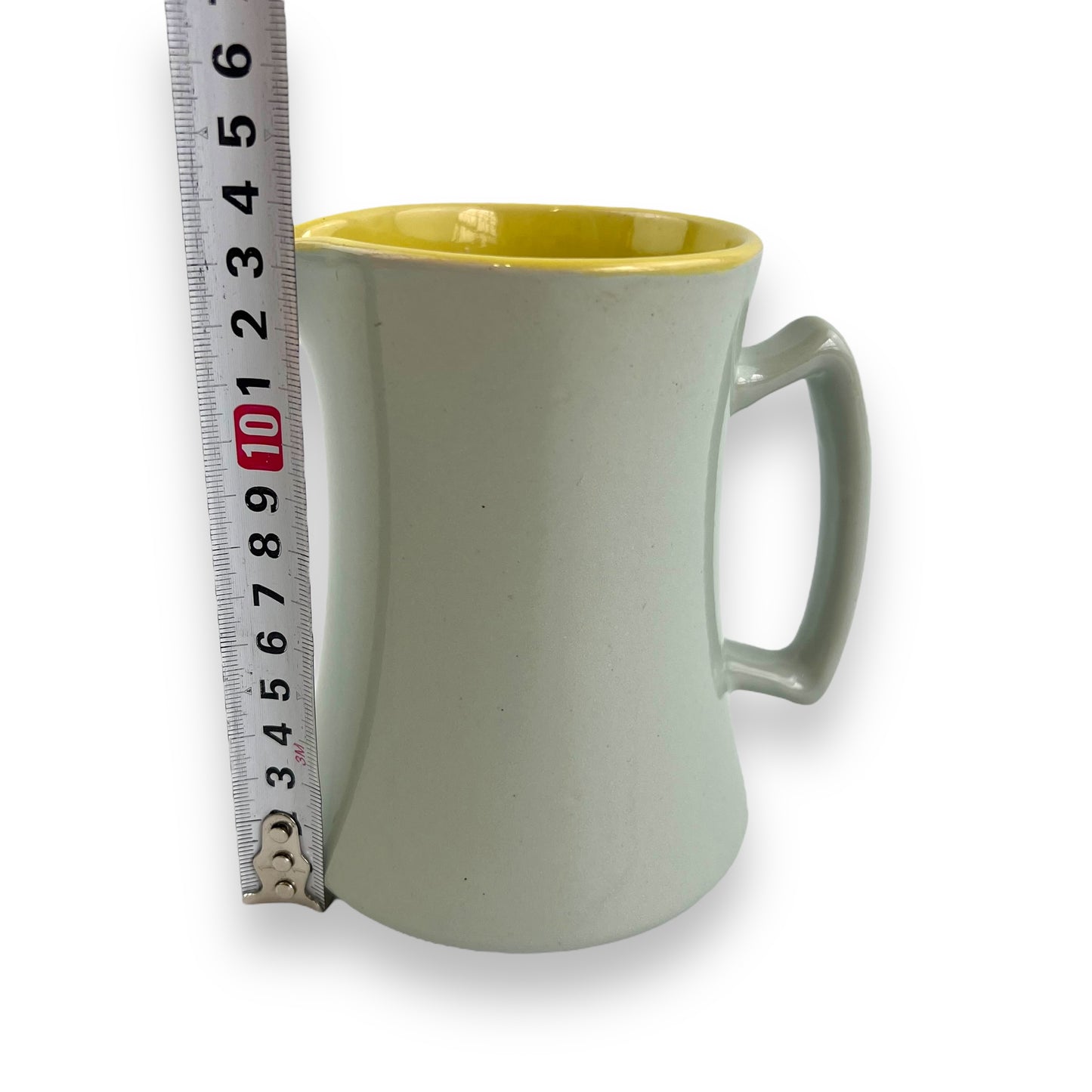 Grey & Yellow Ceramic Jug