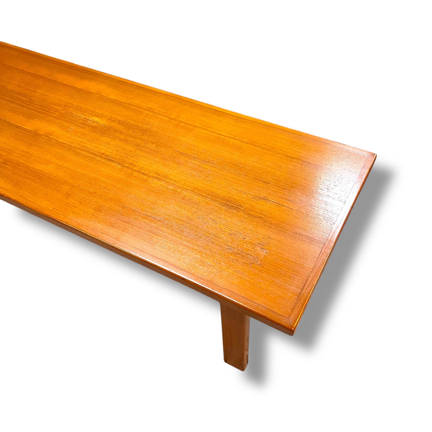 Large Teak Rectangle Coffee Table