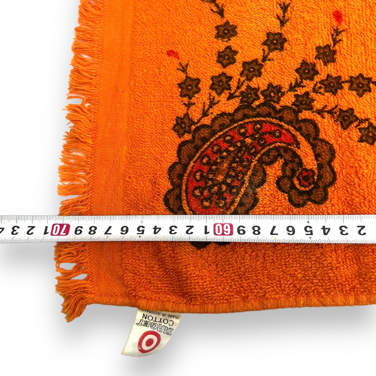 Retro Cotton Orange Tea Towel - Made in Australia by Target