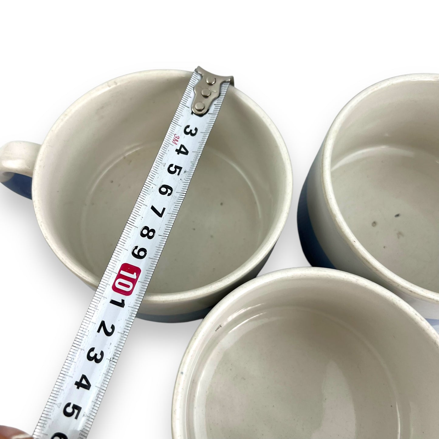Blue Soup Mug Set of 3