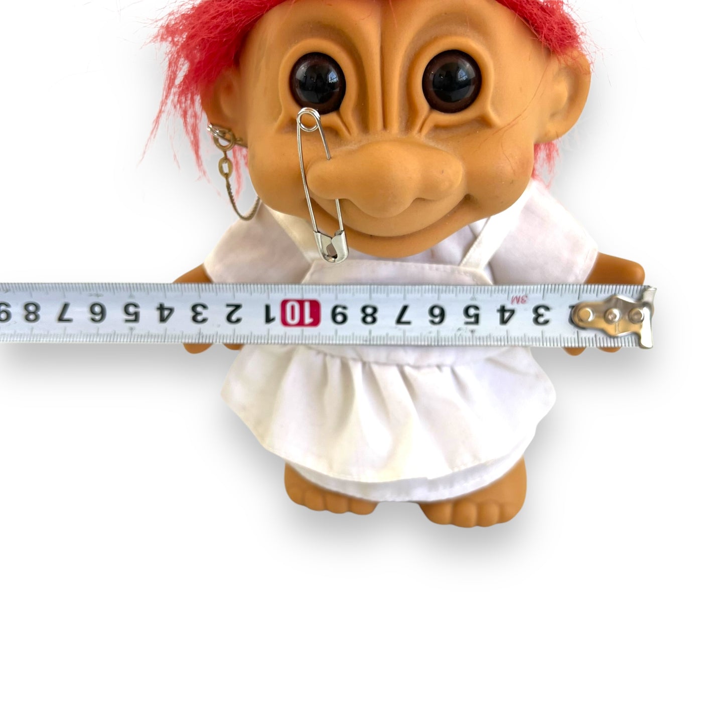 Troll Doll Nurse Large Red Hair