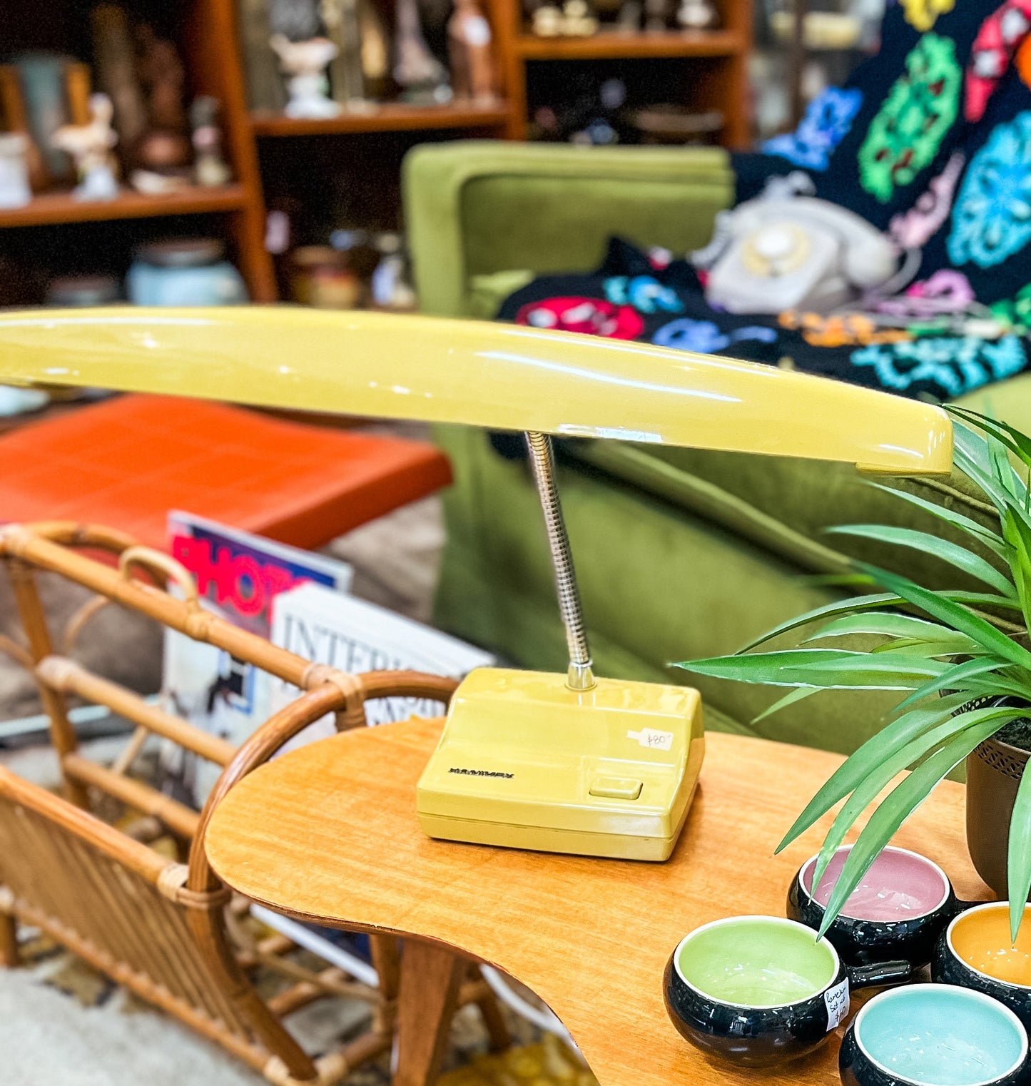 Yellow Hanimax Office Lamp