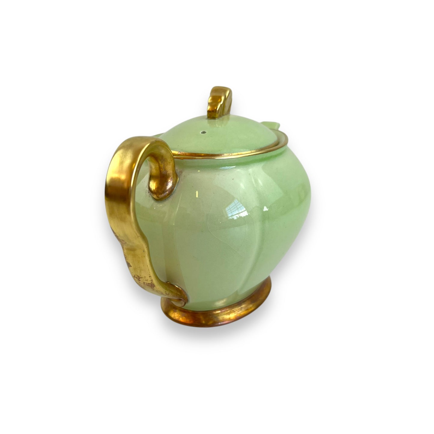 Corningware Green & Gold Teapot