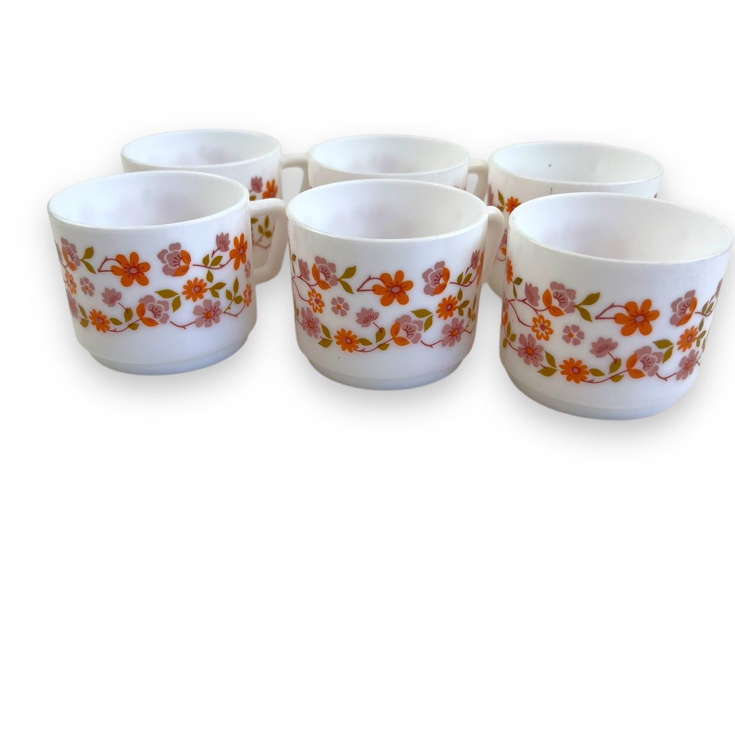 Arcopal France Flower Cup Set of 6