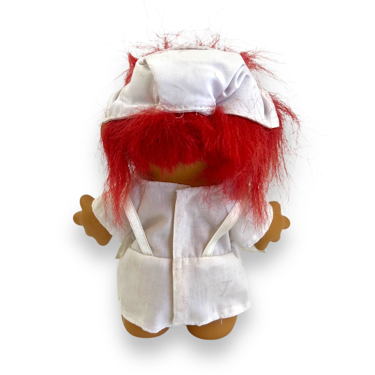 Troll Doll Nurse Large Red Hair