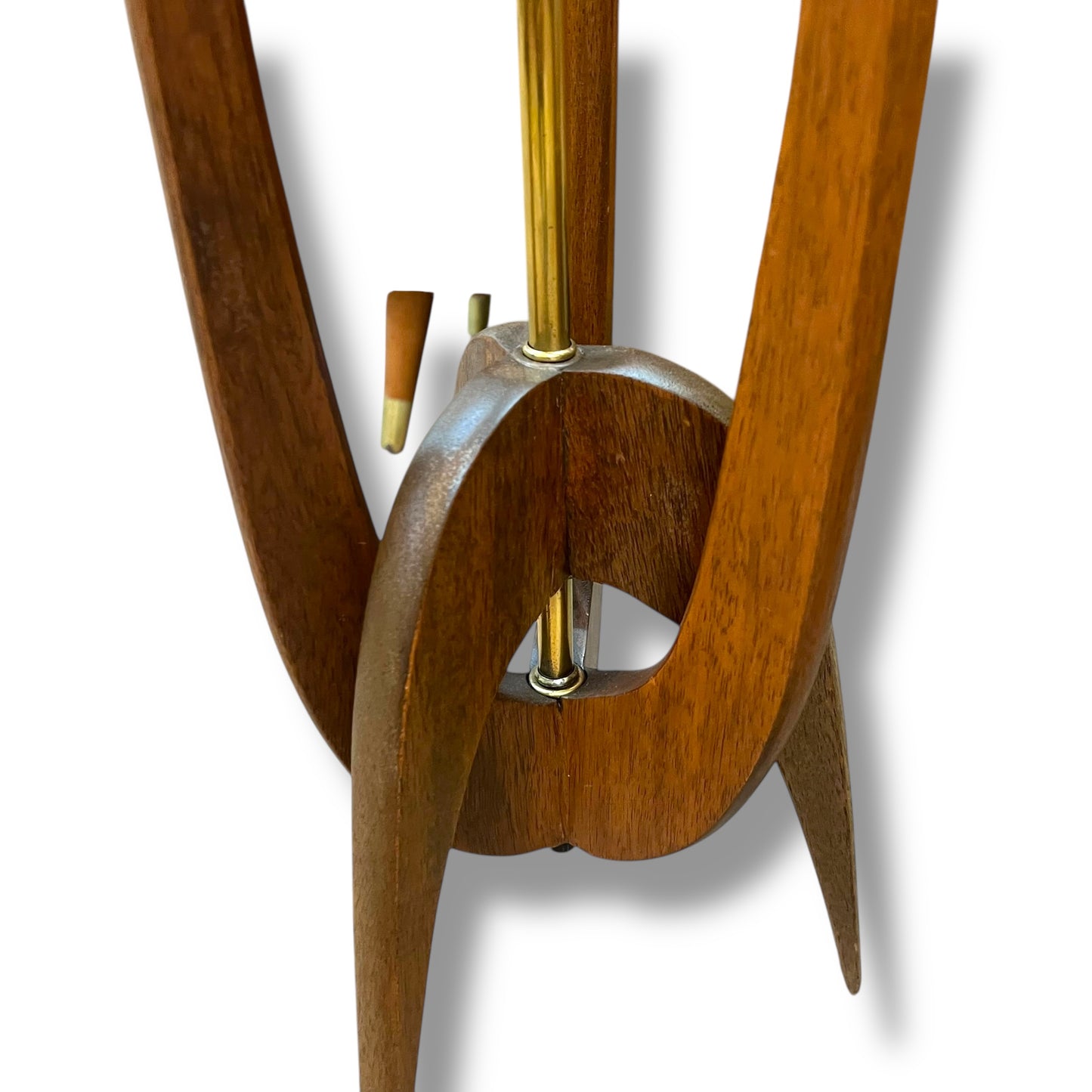 Pair of Mid-Century Rocket Lamps by Adrian Pearsall for Modeline of California