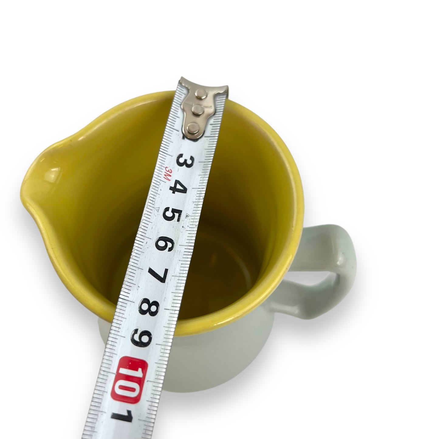 Grey & Yellow Ceramic Jug