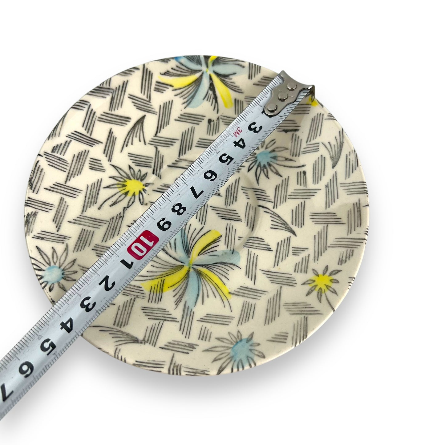 Tyne pattern: Kathie Winkle saucers x2 for James Broadhurst & Sons