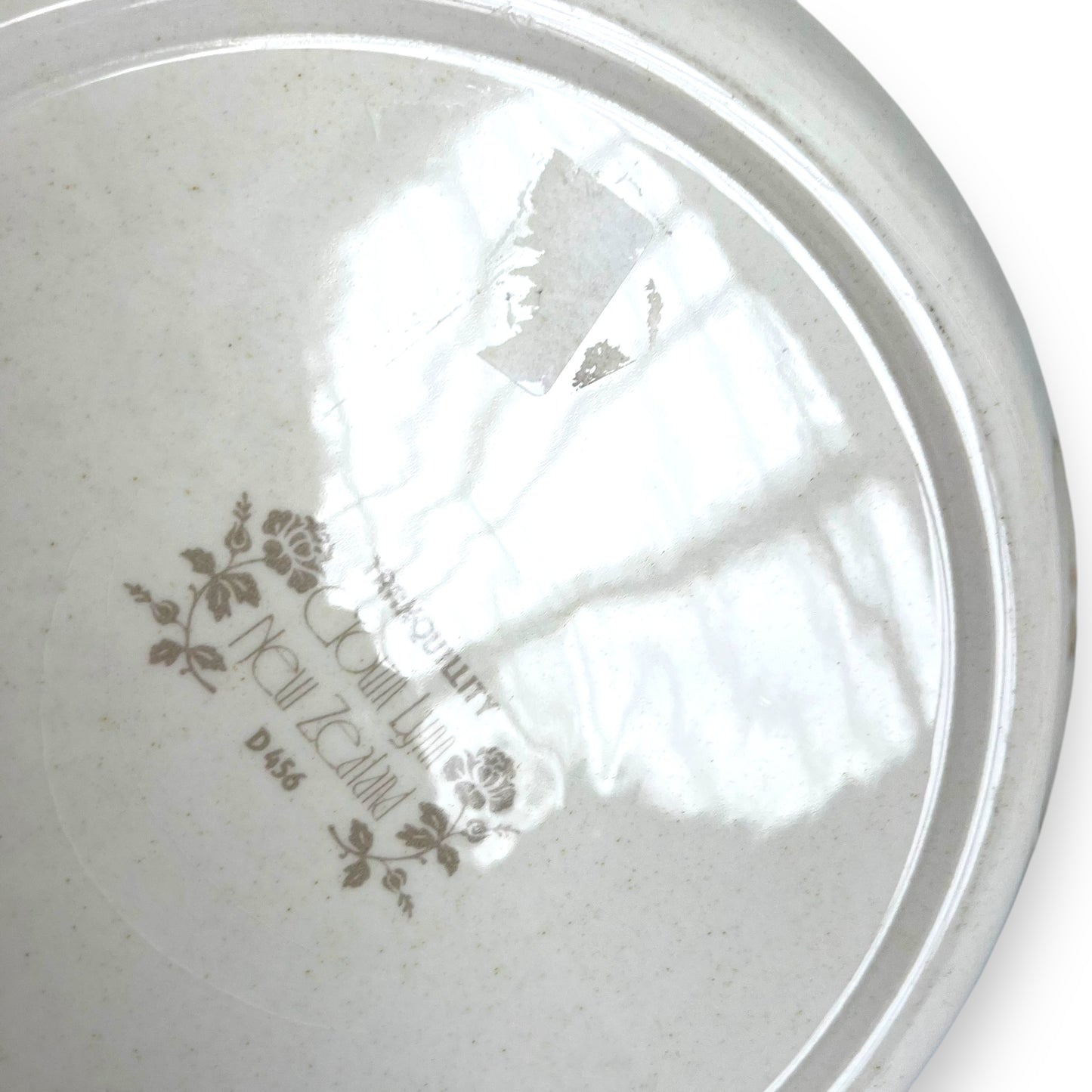 Tranquility by Crown Lynn - Vintage Dinner Plate Set of 3 (Made in New Zealand)