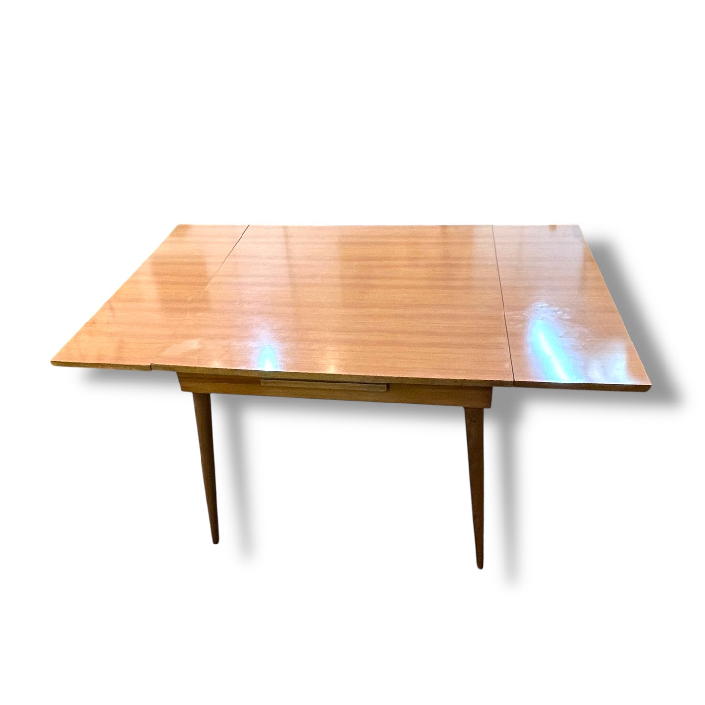 Extendable Dining Table; laminate top