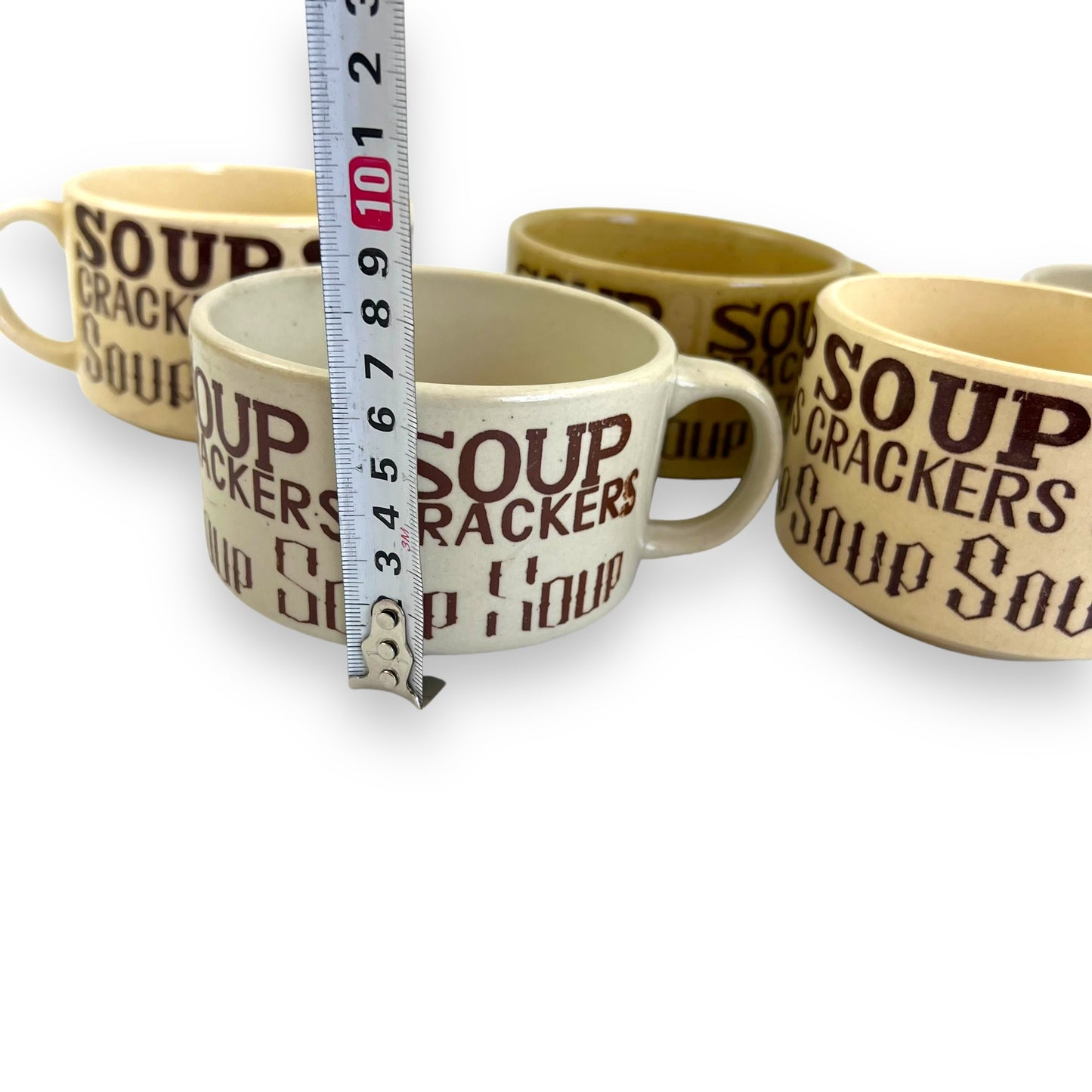 Mixed lot of 5 soup mugs