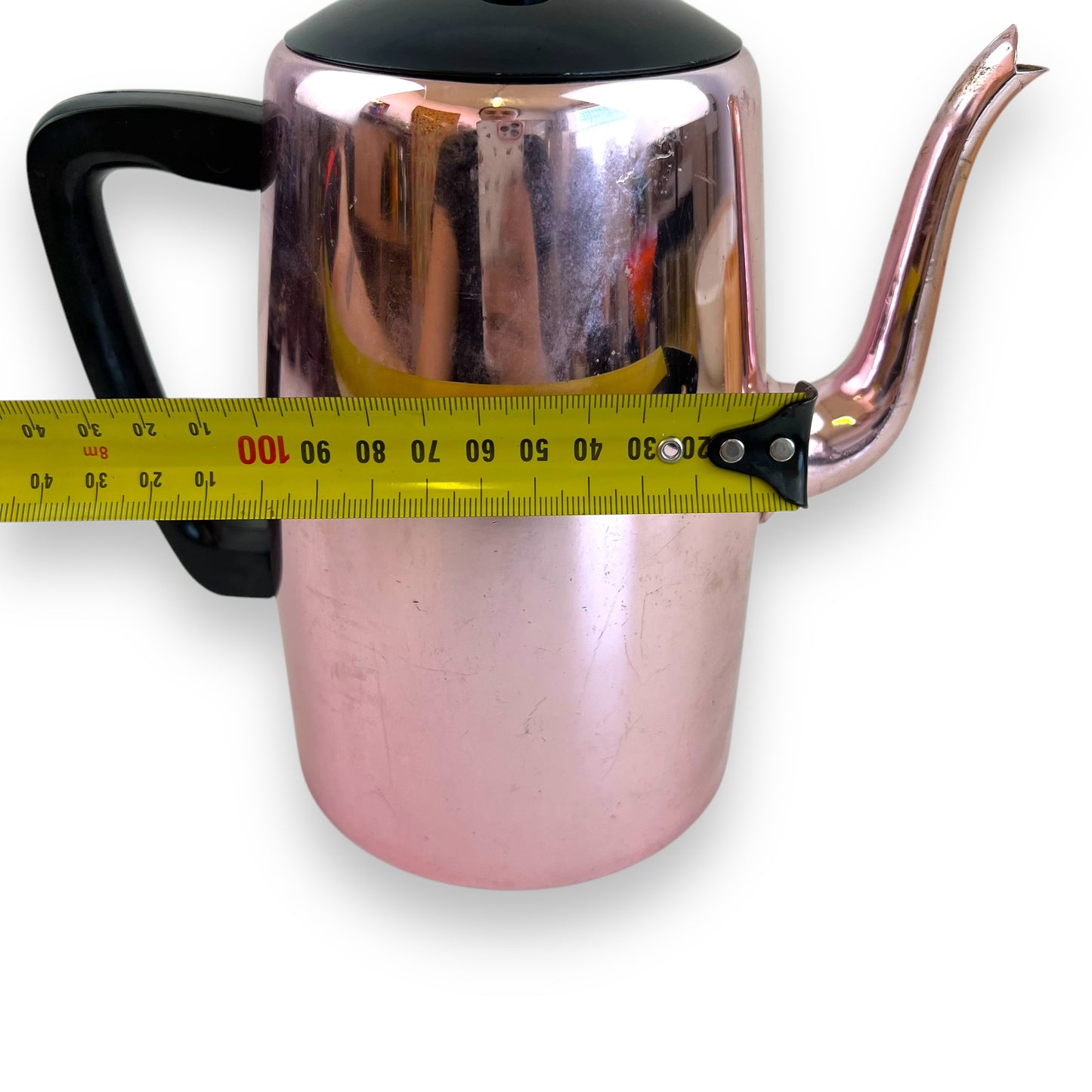 Tower Brite Pink Chrome Coffee Pot