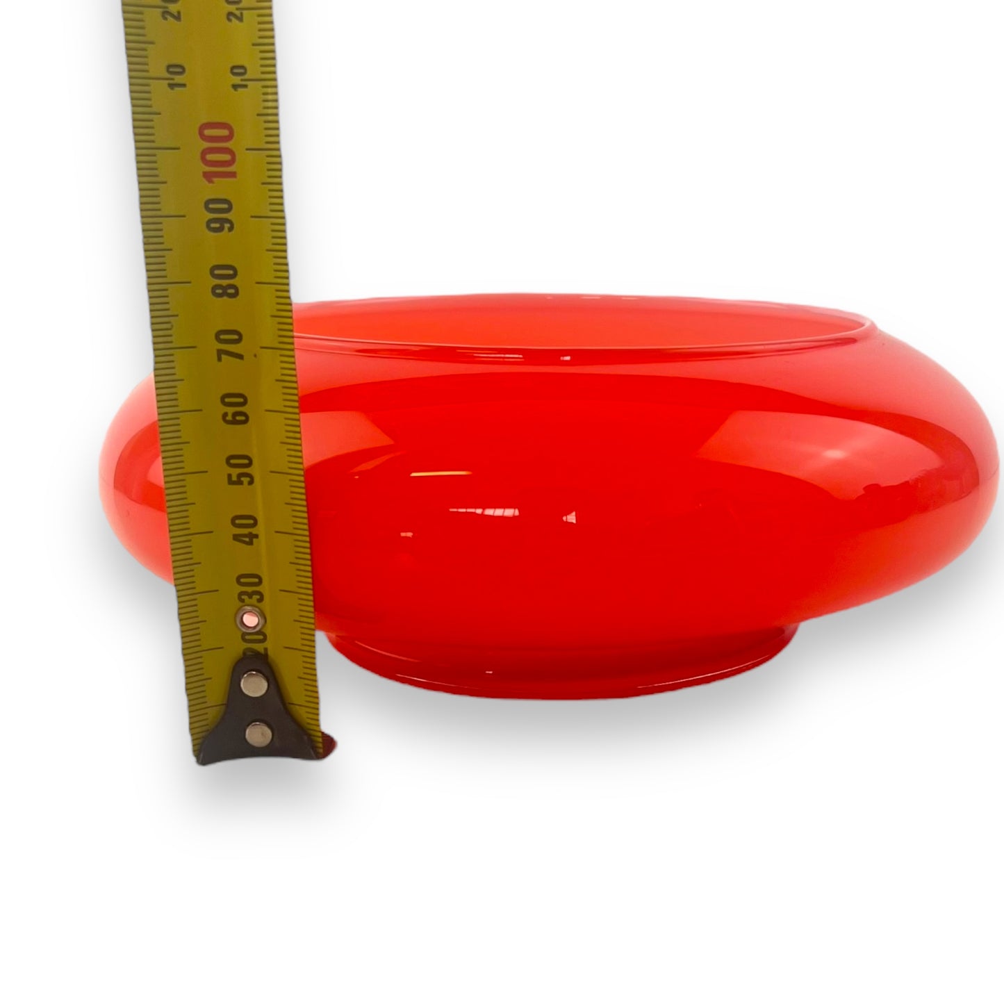 Red Opaline Florence Glass Bowl