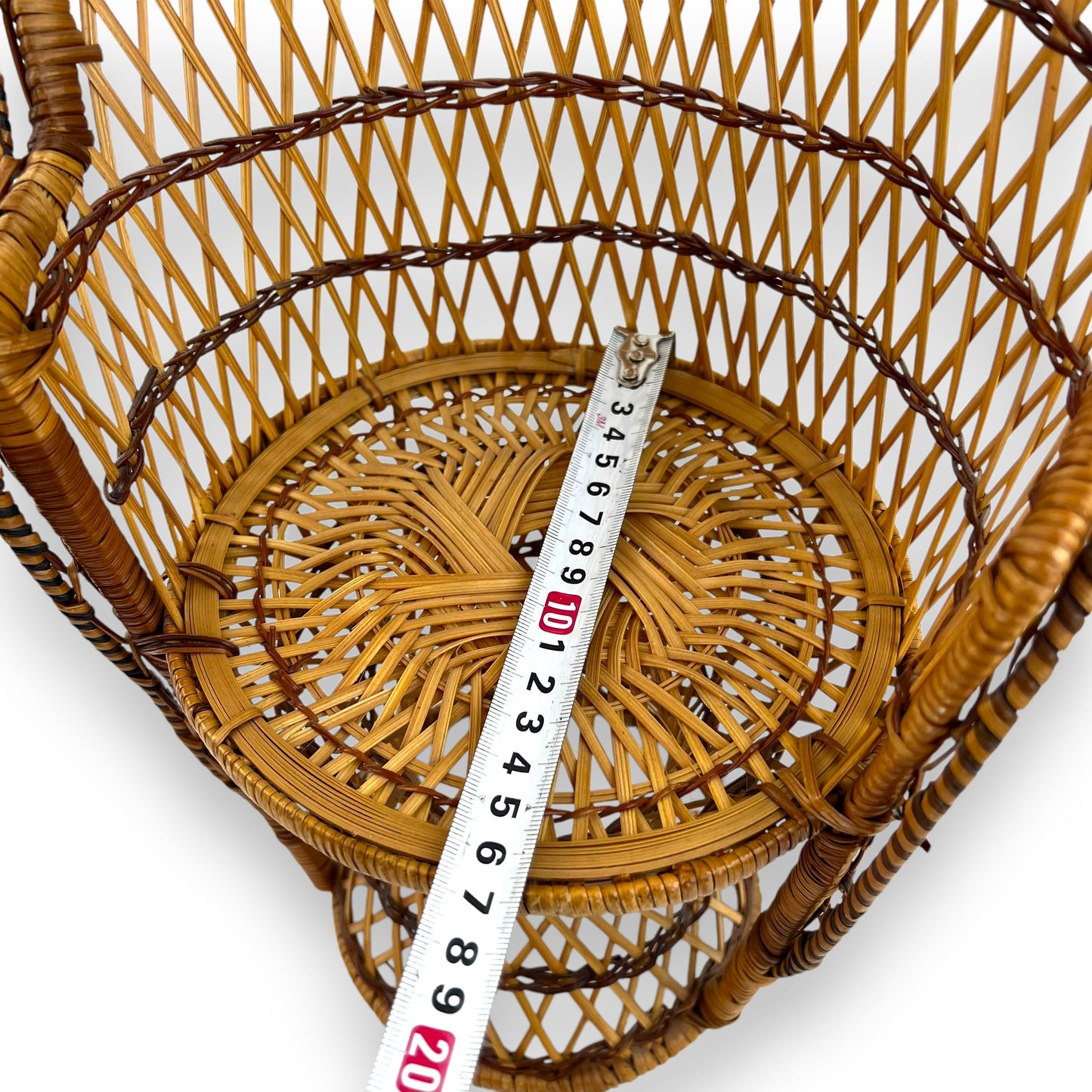 Cane Peacock Dolls Chair