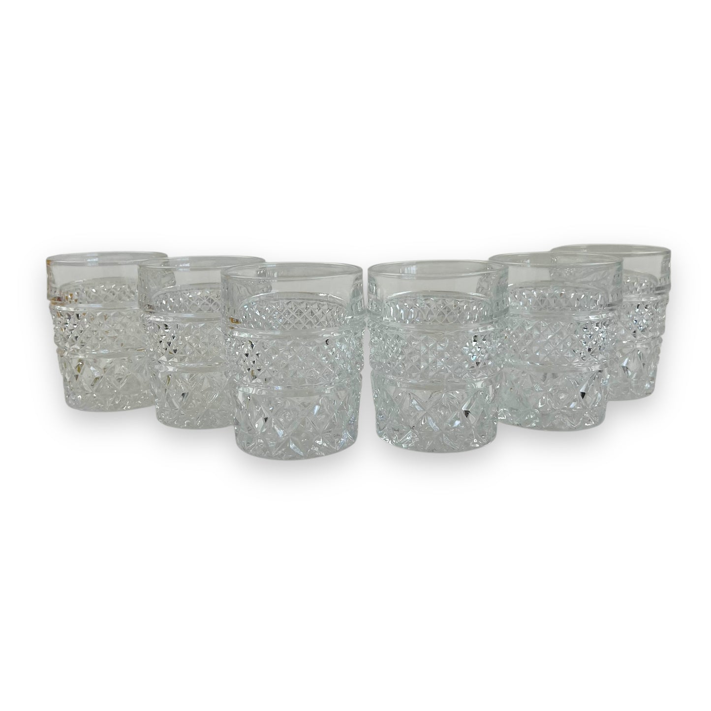 Crystal Whiskey Glass Set of 6