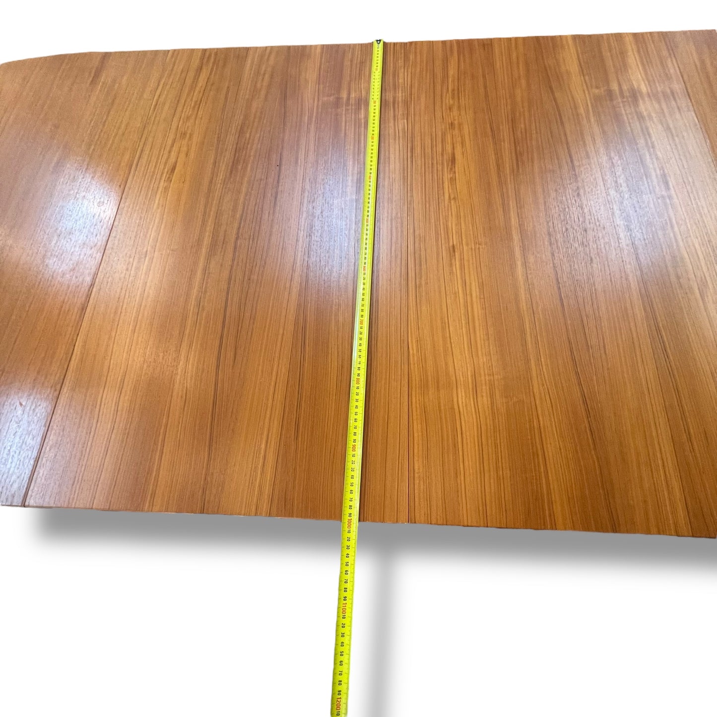 Mid-Century Swedish Teak Extension Dining Table by Skaraborgs Möbelindustri, Tibro