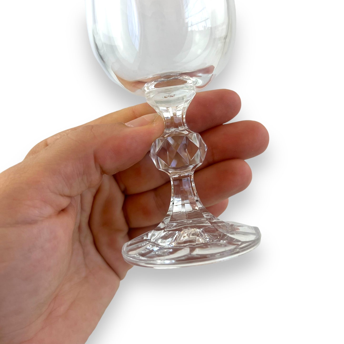 Bohemia Crystal Claudia Champagne Flutes Crystal Glasses Made in Czechoslovakia