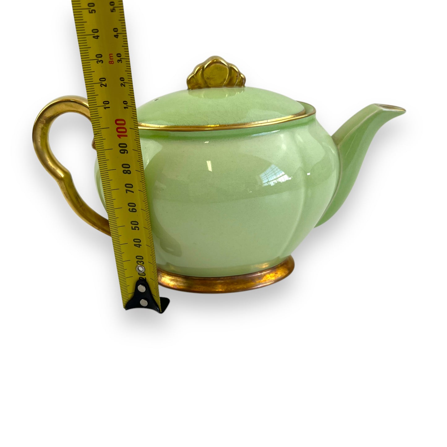 Corningware Green & Gold Teapot
