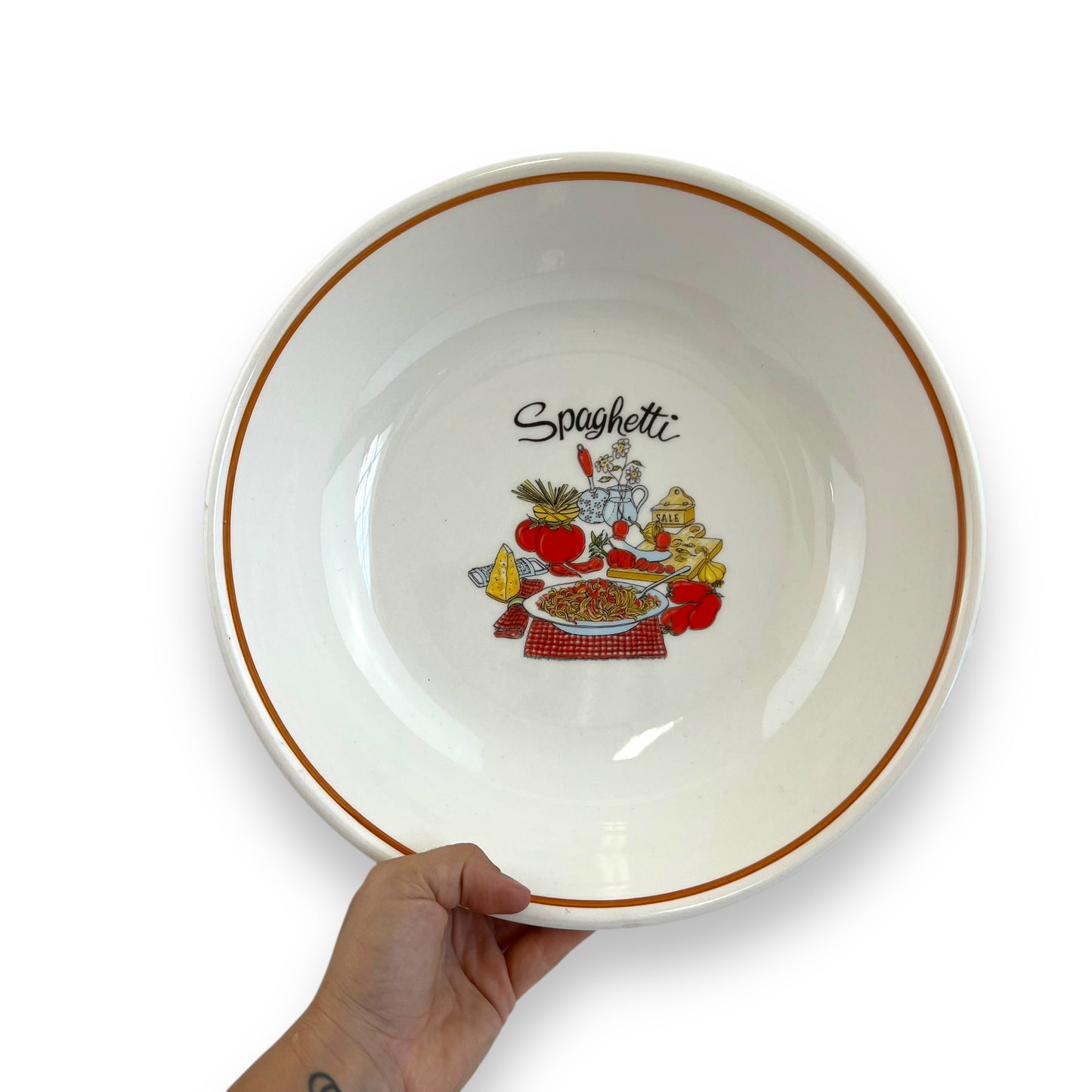 Large Spaghetti Serving Bowl