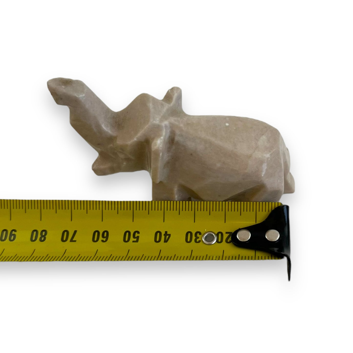 Stone carved elephant ornament statue
