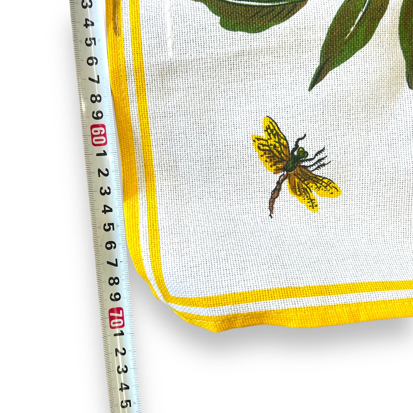 Butterfly & Red Flower Tea Towel