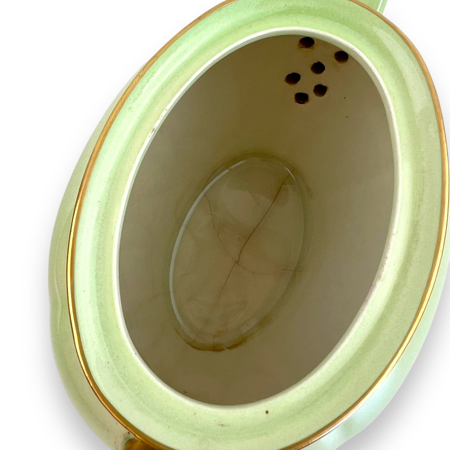 Corningware Green & Gold Teapot