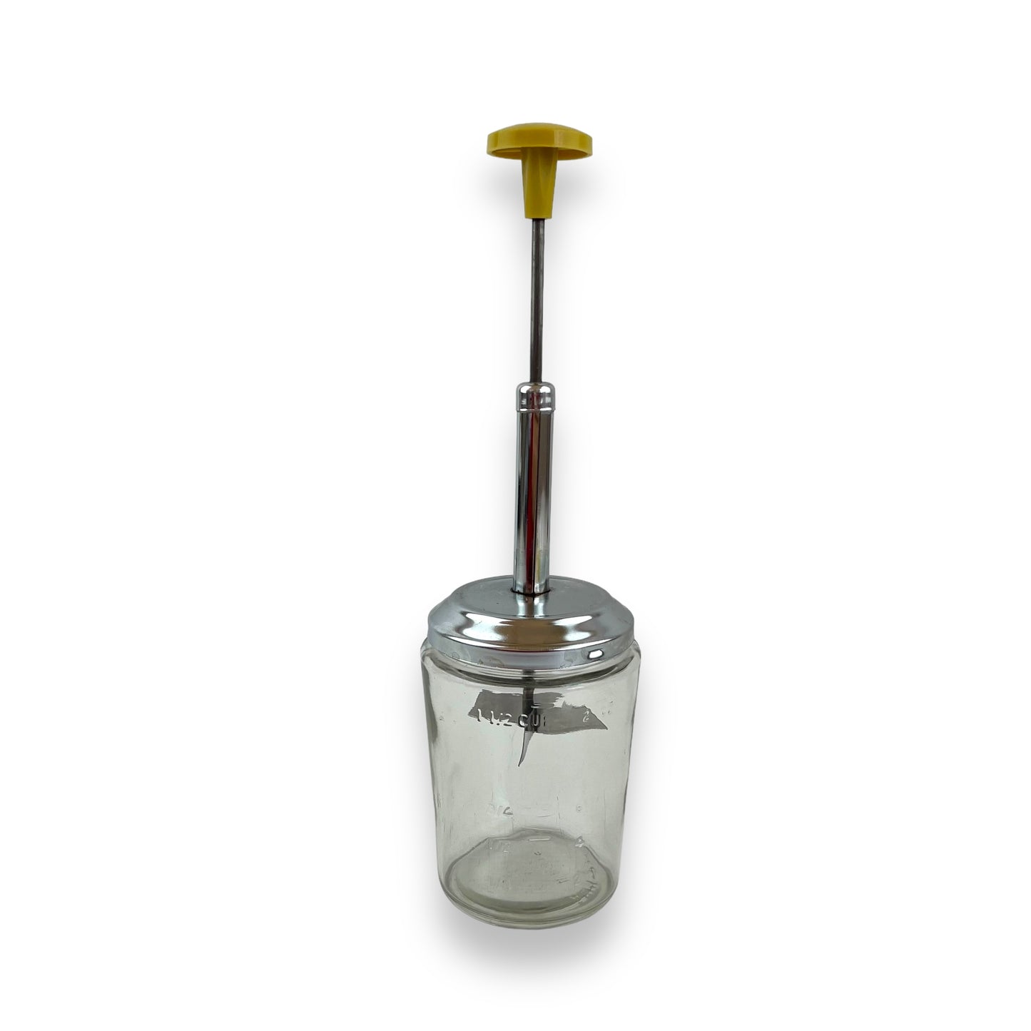 Push Top Glass Mixer Jar