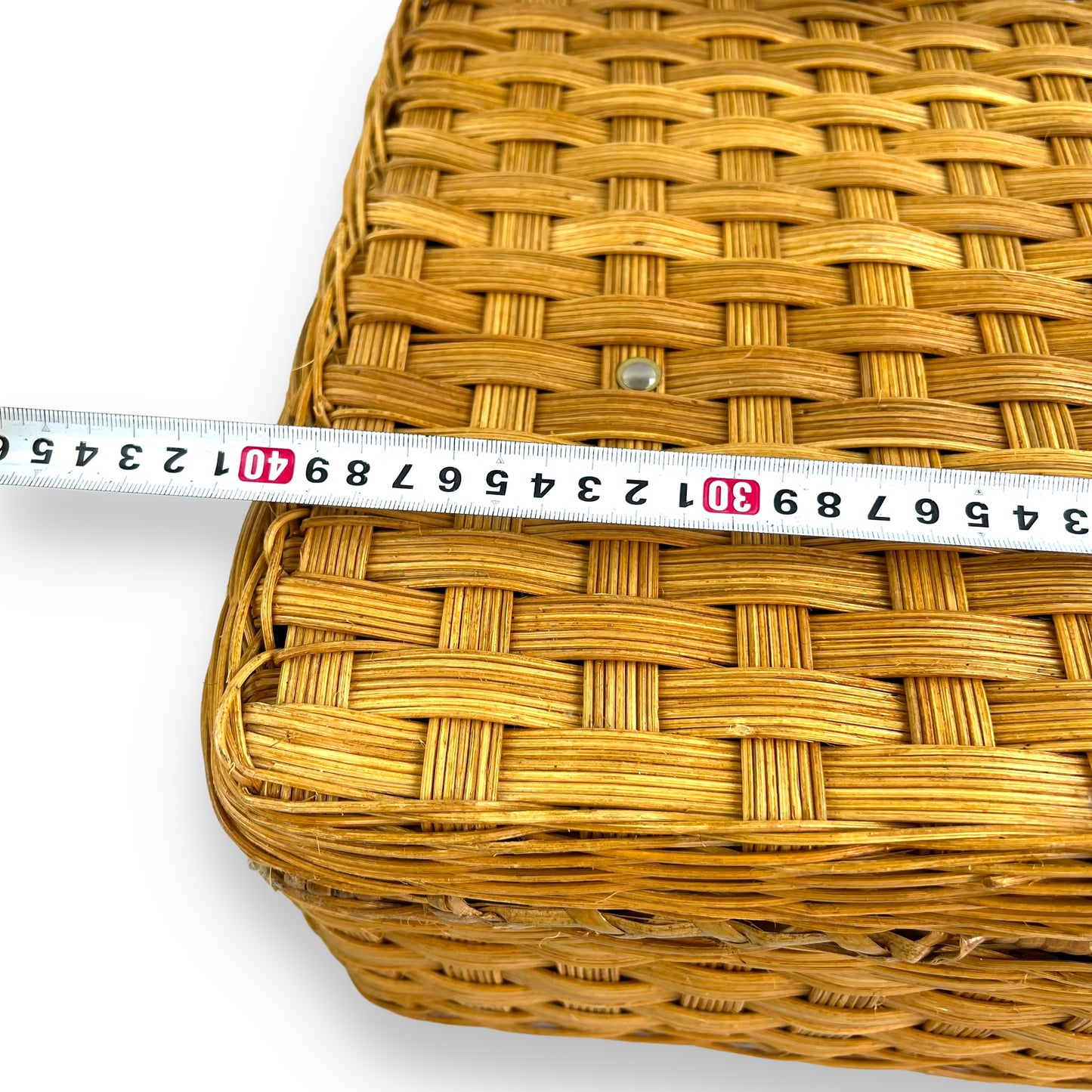 Woven Wicker Picnic Basket