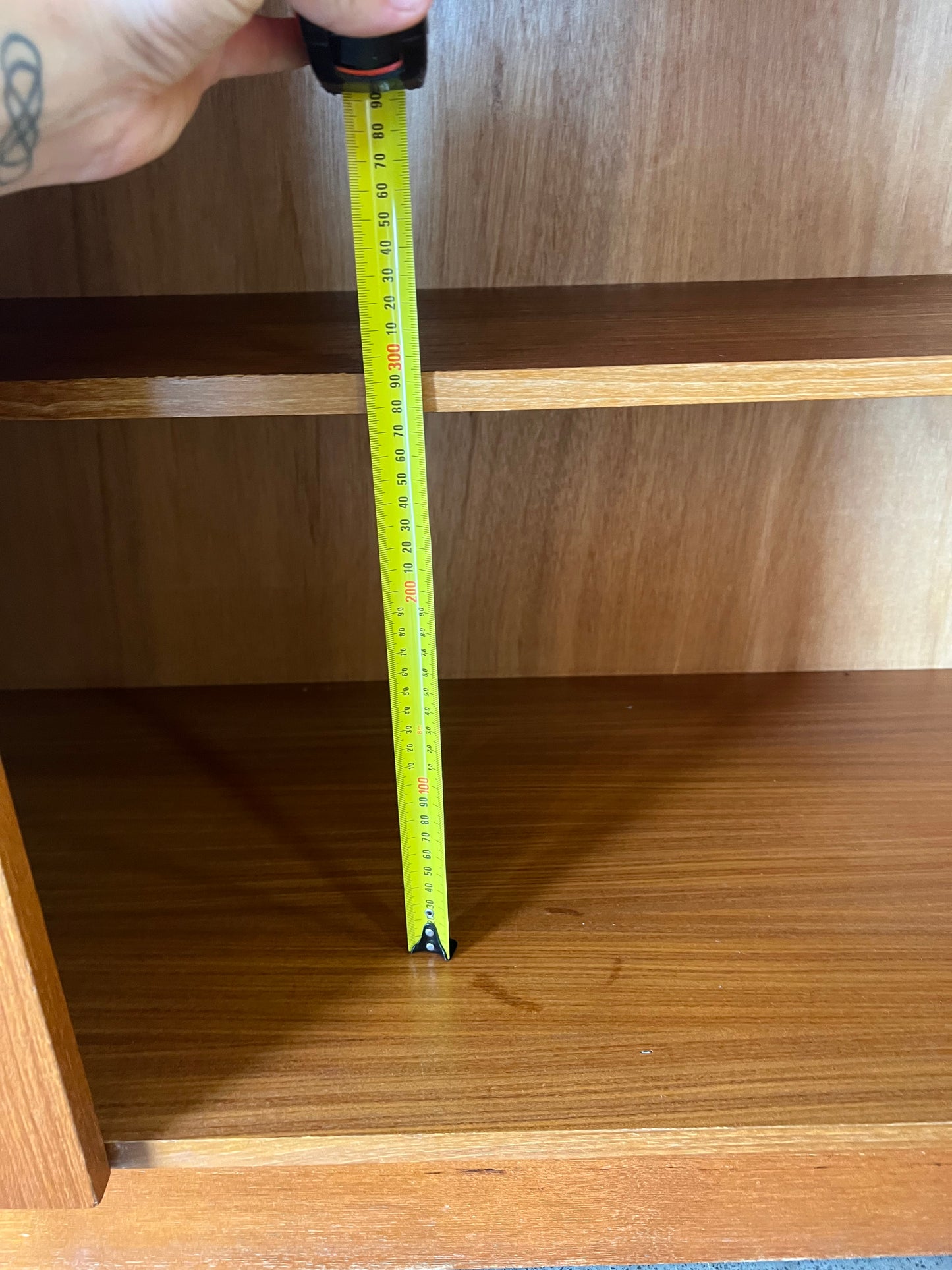 Display Cabinet with pull down Bar section