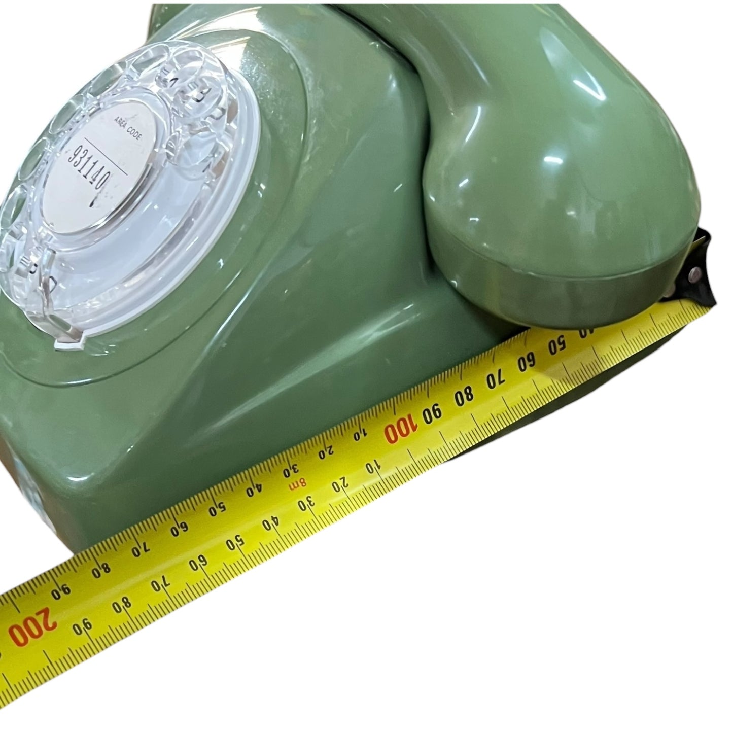 Green Rotary Dial Telephone