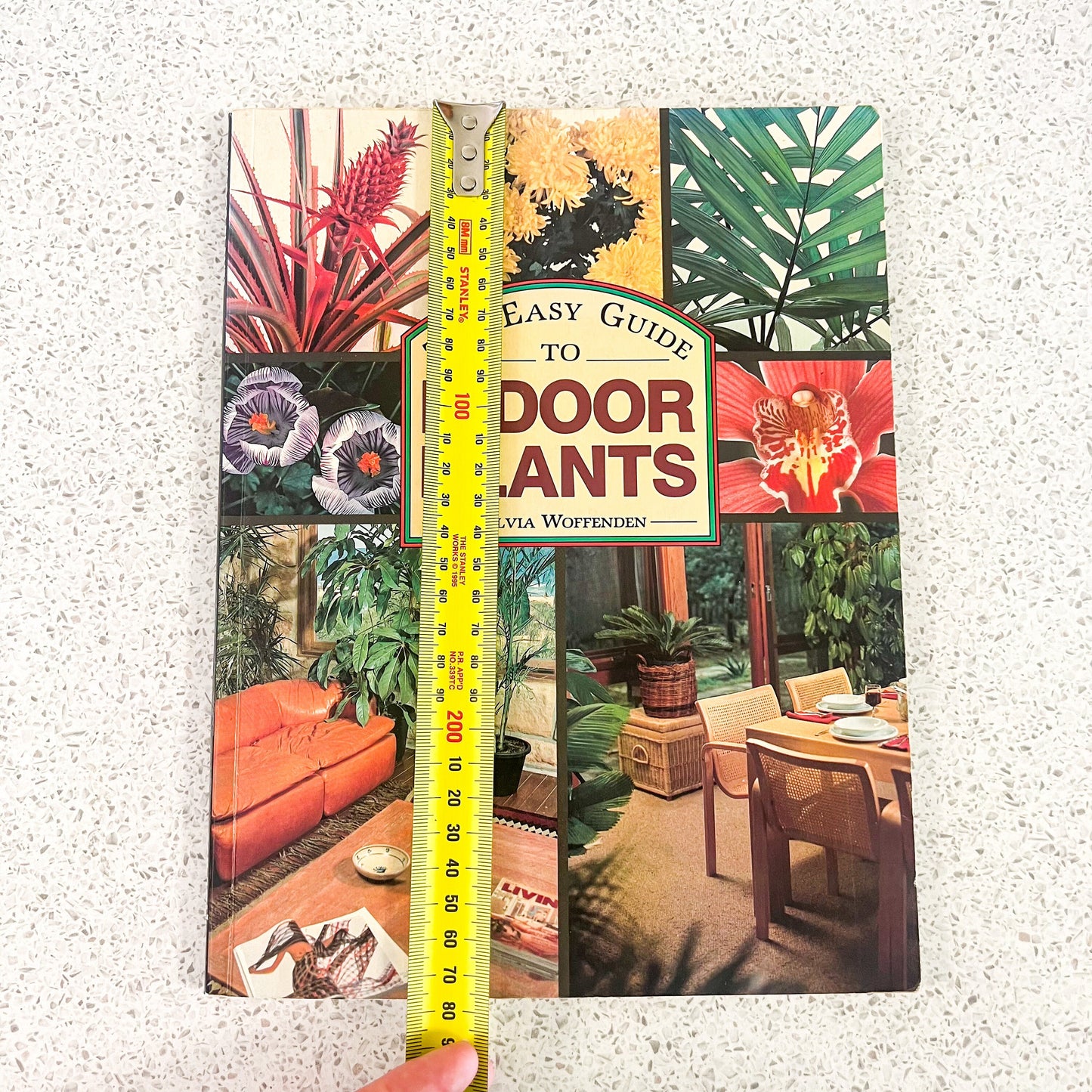 The easy guide to indoor plants soft cover book - By Sylvia Woffenden