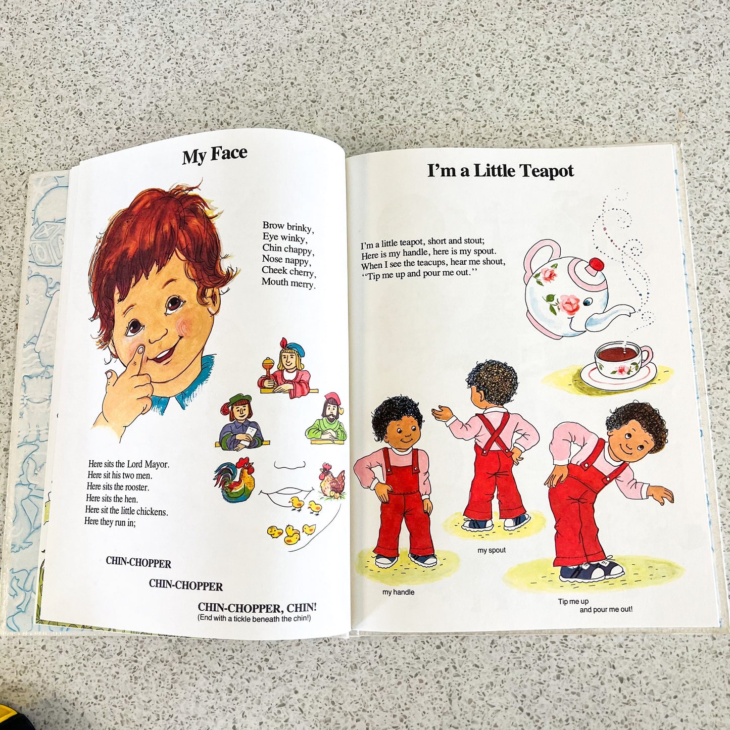 Ten Little Fingers Ten Little Toes illustrated by Vivienne DeMuth Childrens Book 1979