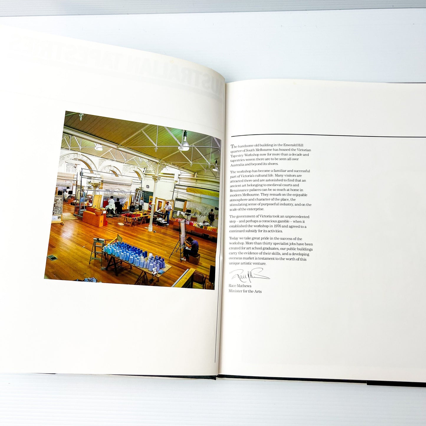 Australian Tapestries Book: Complete Works 1976-1988 (Hardcover with Dust Jacket)