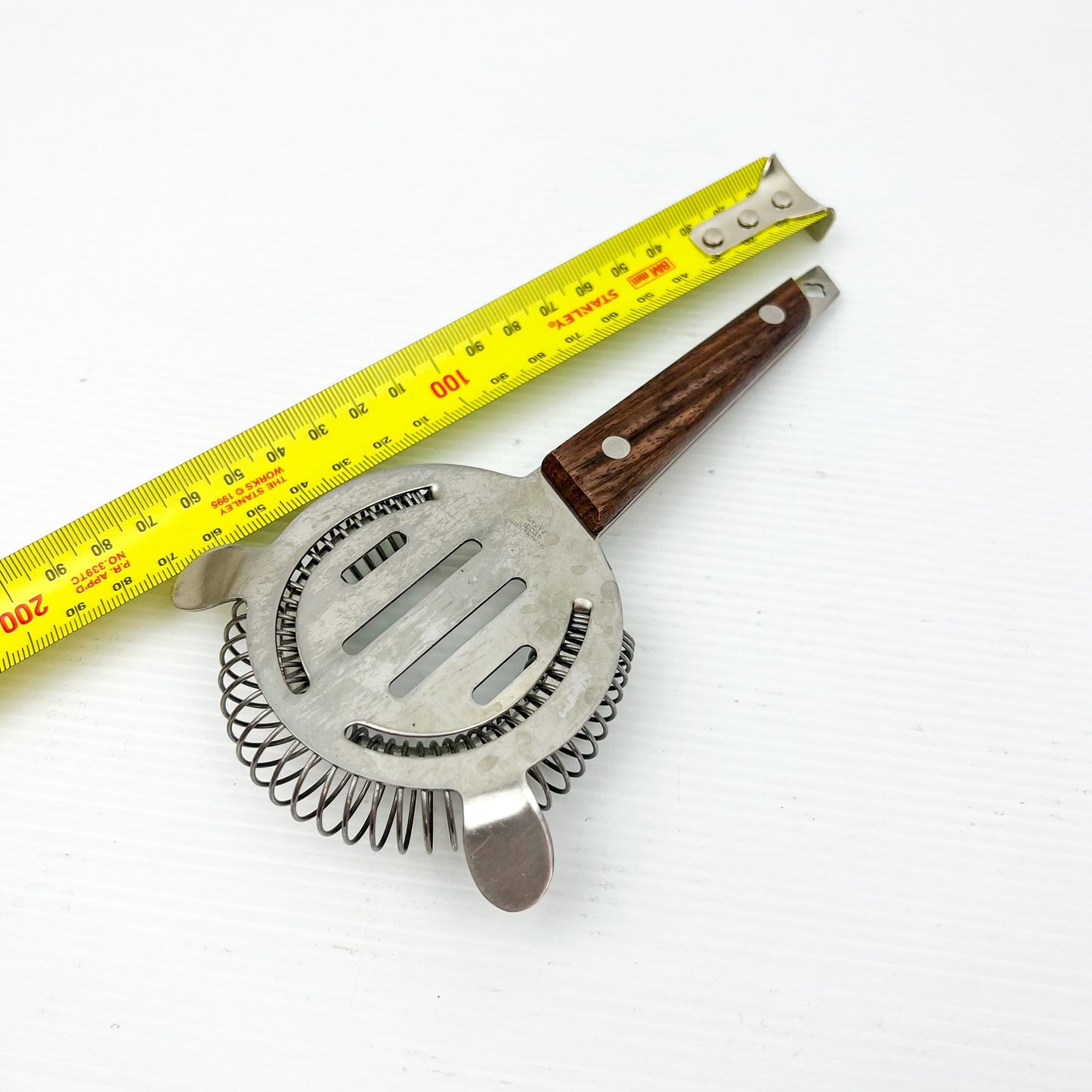 Wooden Handle Cocktail Strainer - Made in Japan