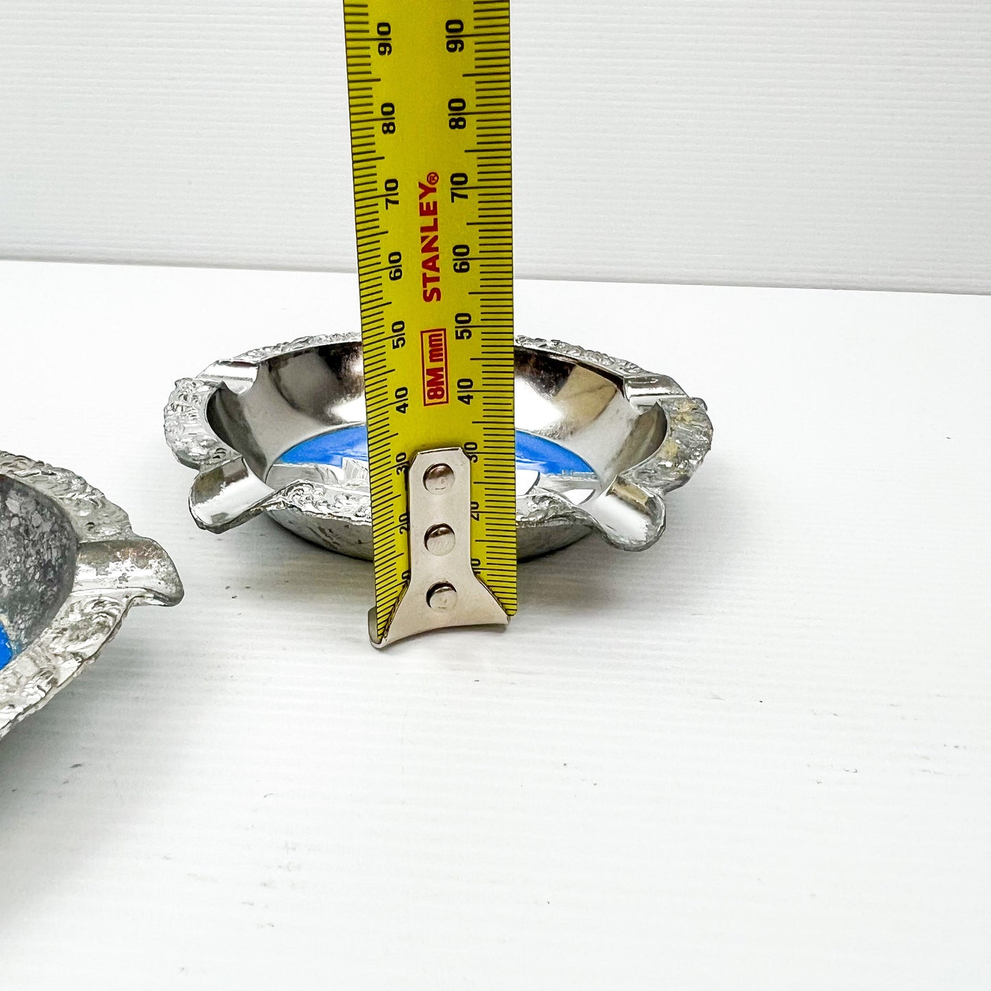 Sydney Opera House Chrome ashtray set of 2
