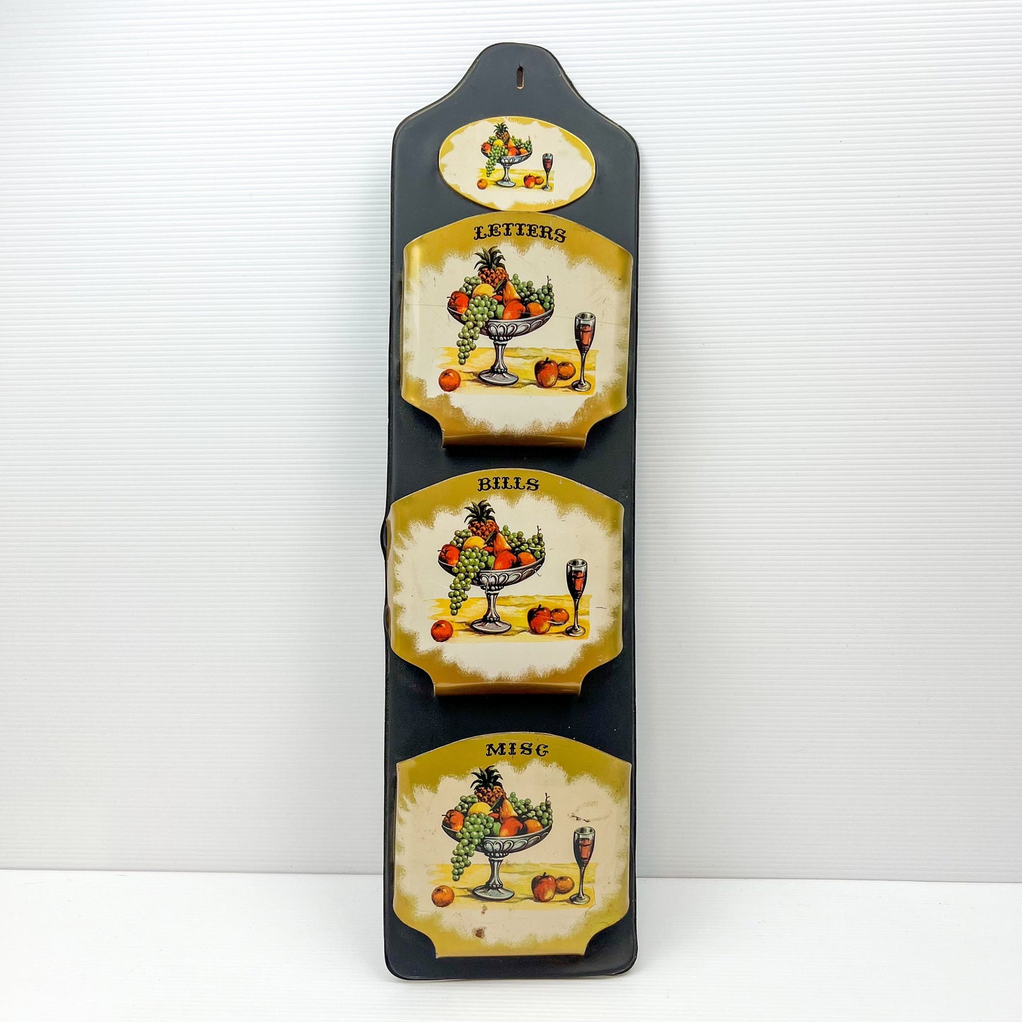 Fruit Bowl Letter, Bills & Miscellaneous Hanging Holder 46cm tall x 12.5cm wide