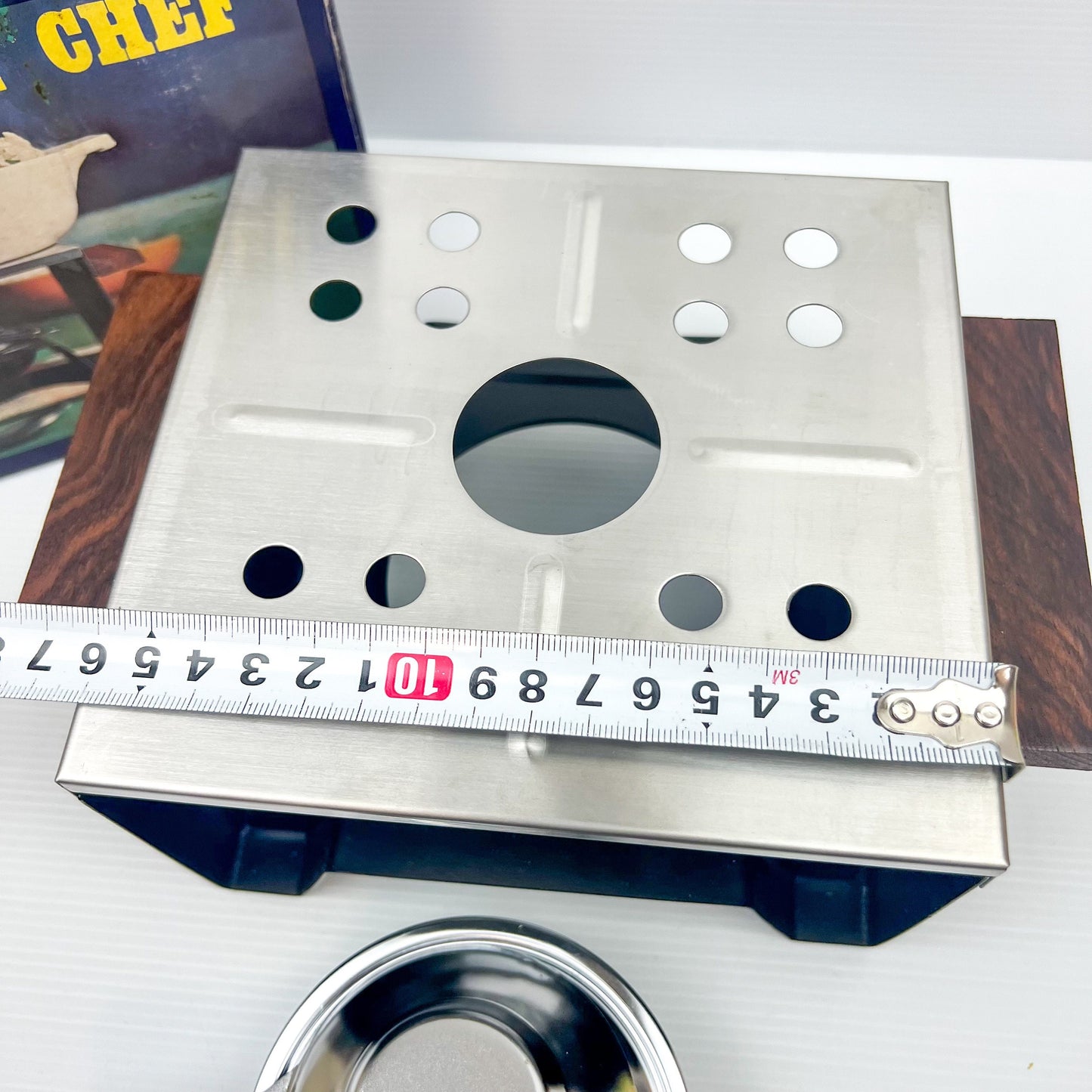 Vintage table chef cooker / food warmer From Japan in original box