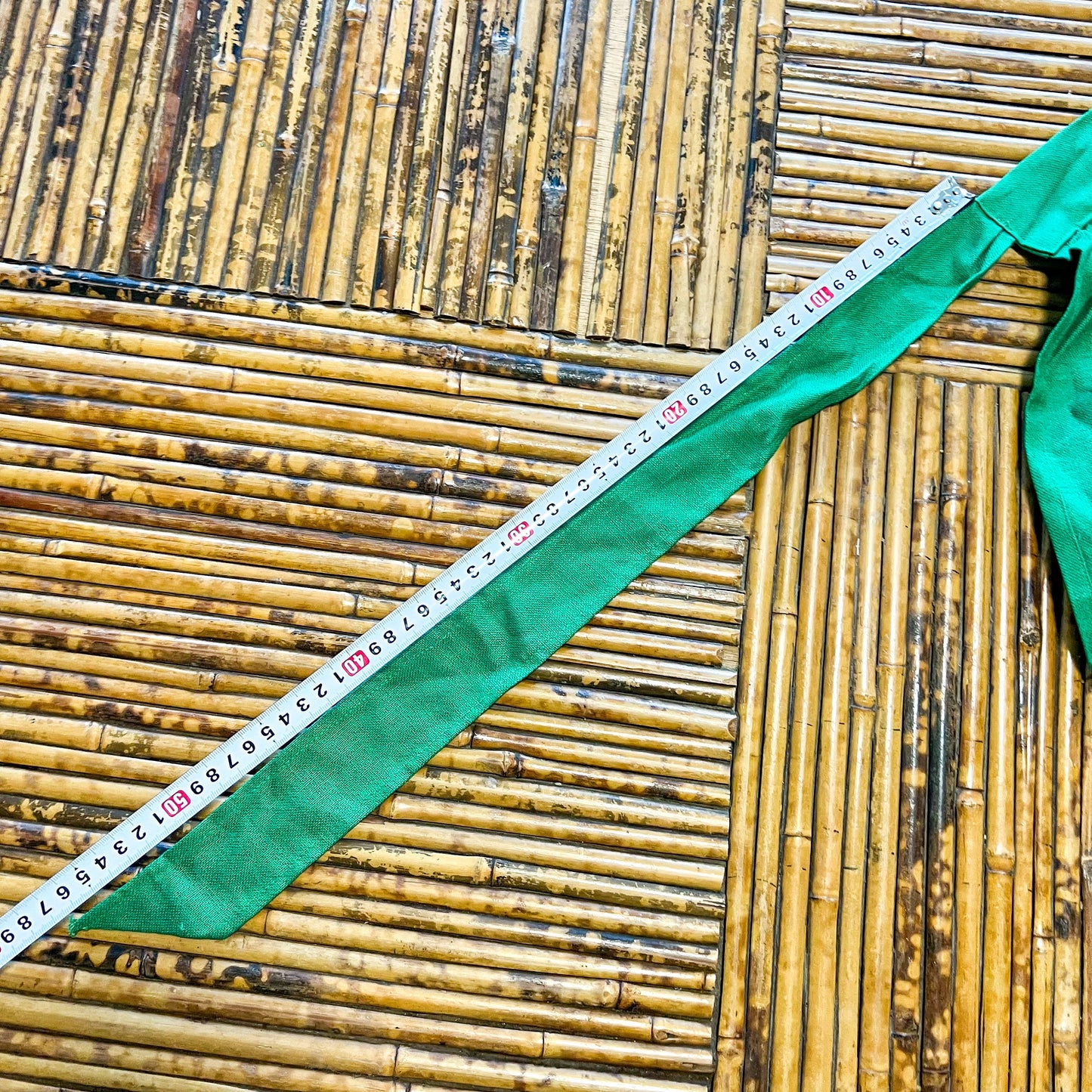 Green and Yellow Retro Pattern Apron