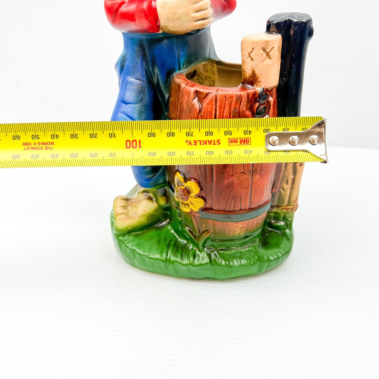 Vintage Moonshiner, Ceramic Hillbilly Statue - Made in Japan