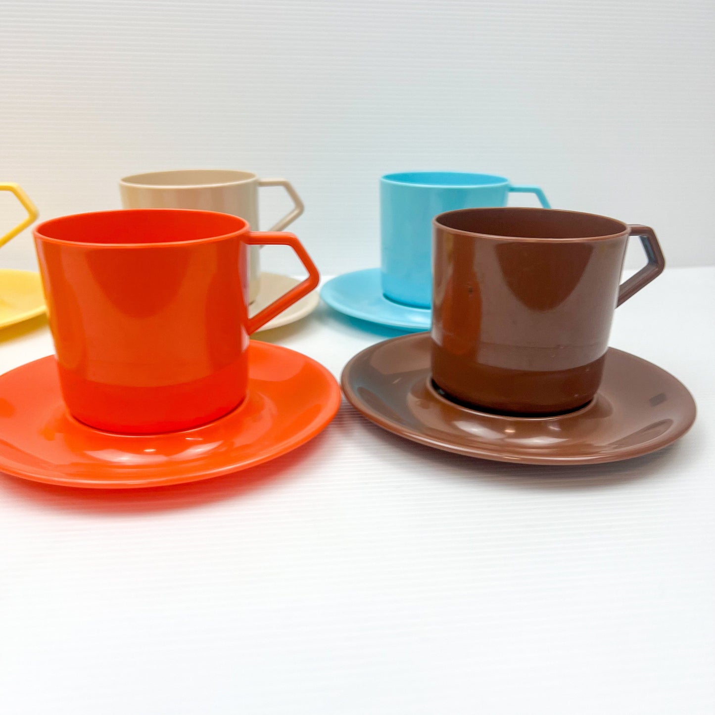 Marquis Plastic Cup & Saucer Set - Made in Australia