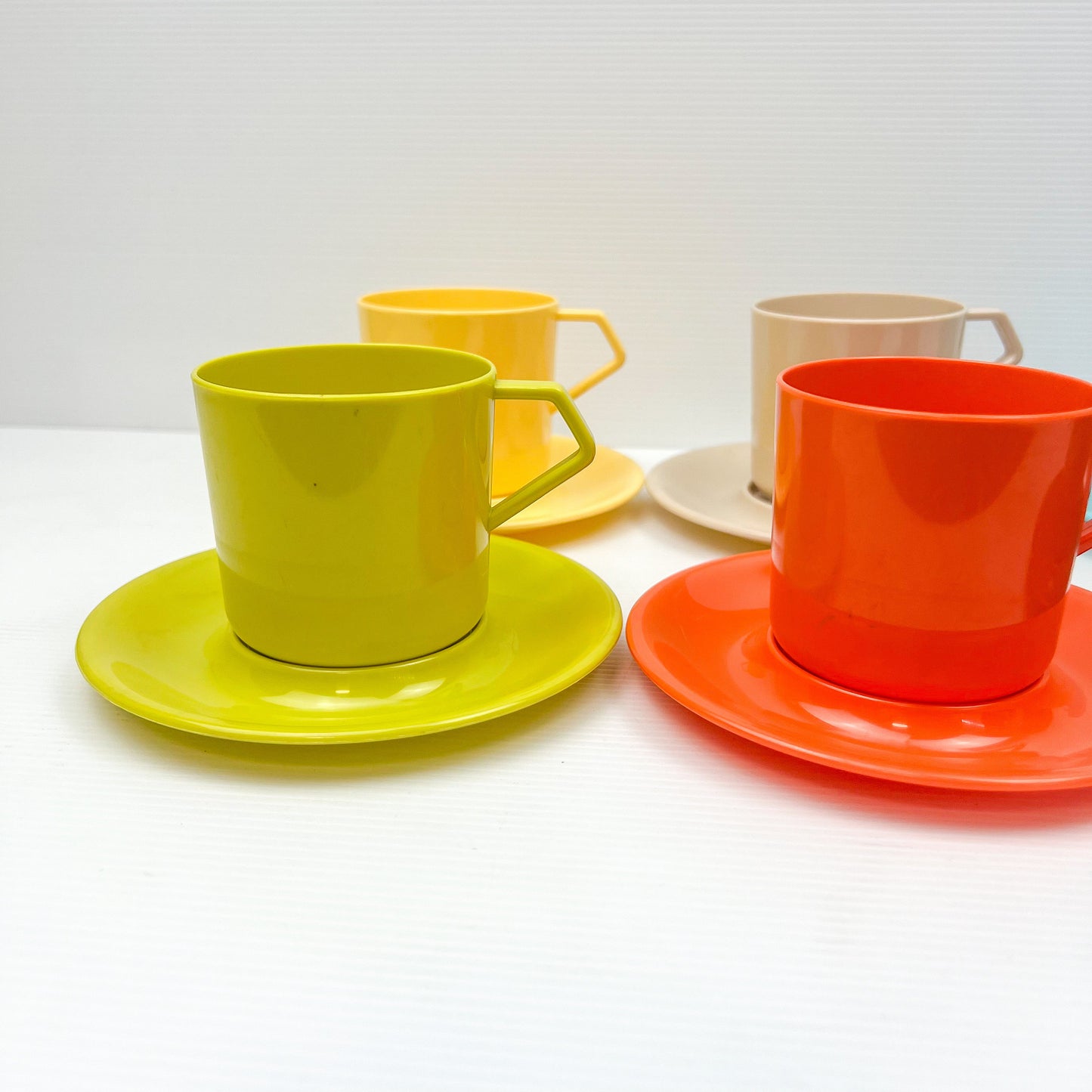 Marquis Plastic Cup & Saucer Set - Made in Australia