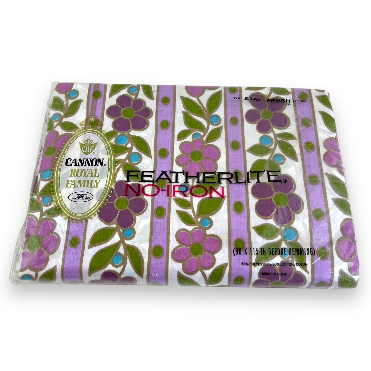 Featherlite purple flower sheet
