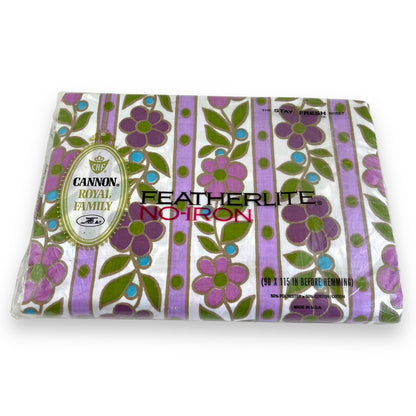 Featherlite purple flower sheet