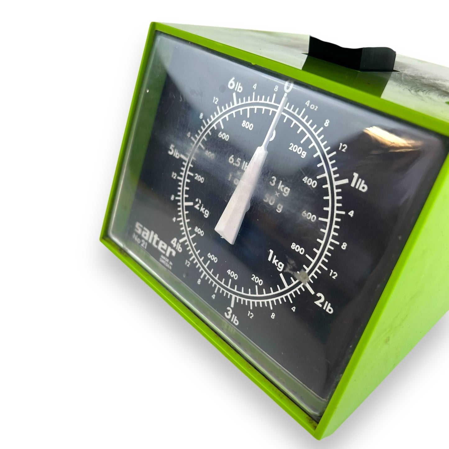 Green Plastic Salter Kitchen Scales