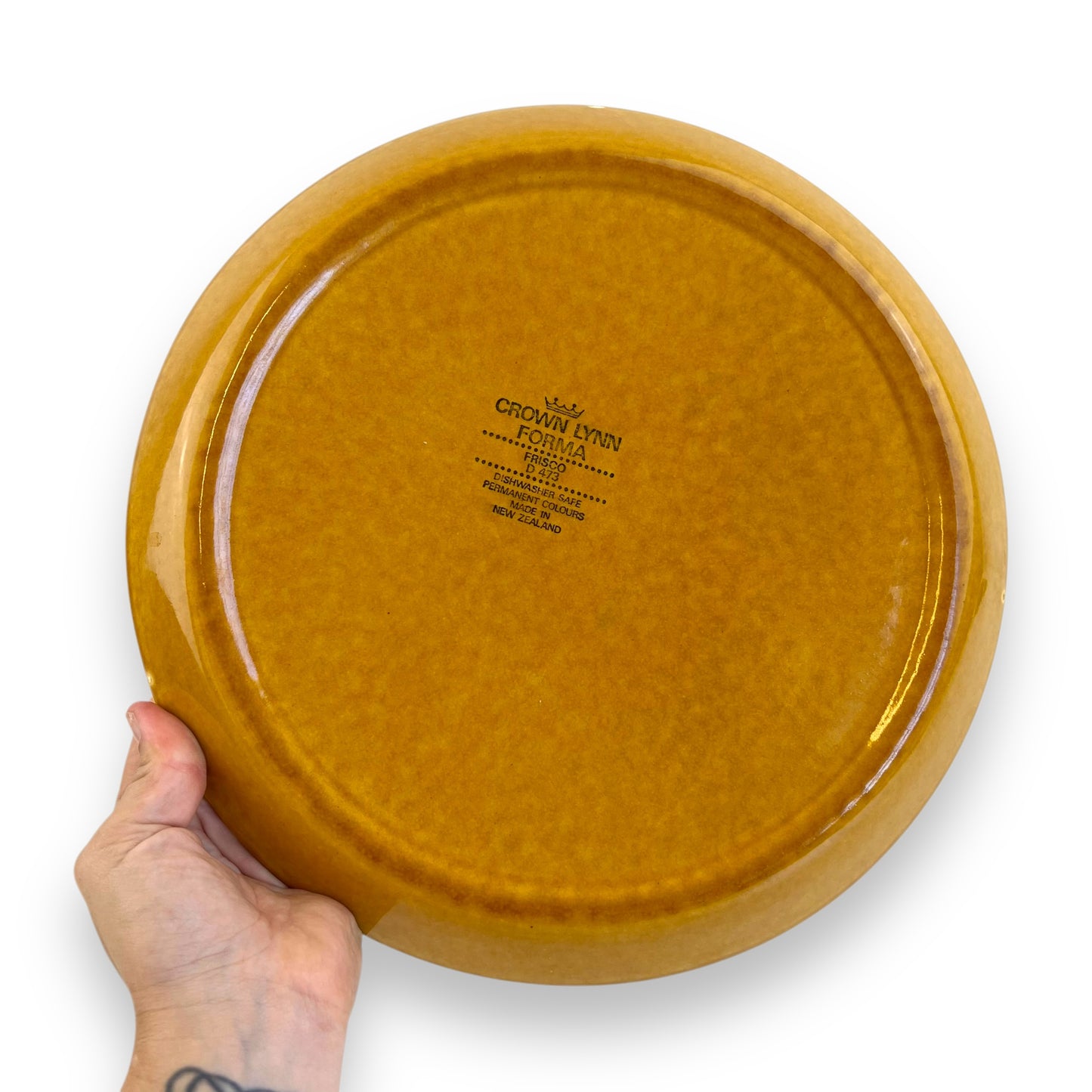 Crown Lynn “Frisco” D473 Plate - Made in New Zealand