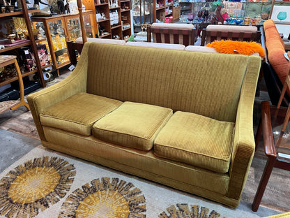 Olive Green 3 Seater Lounge