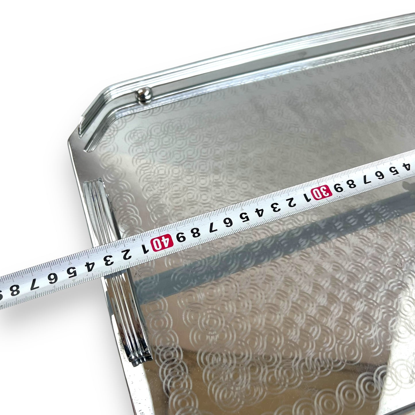 Ranleigh Rectangle stainless steel serving tray
