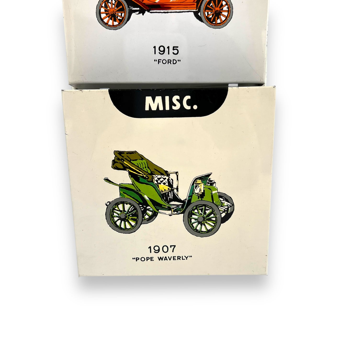 Metal Letters & Bills Wall Hanging Organiser with Vintage cars artwork