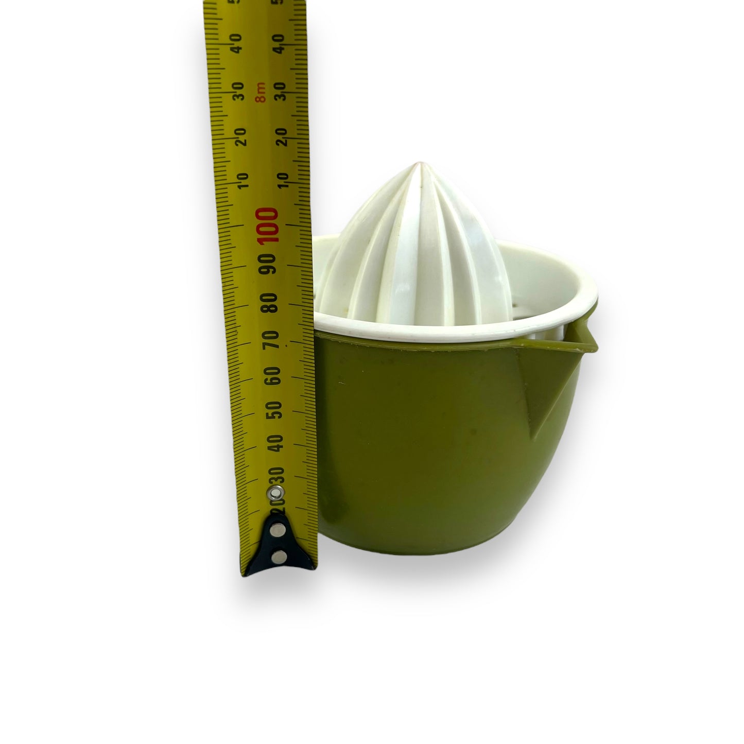 Green & White Plastic Citrus Juicer