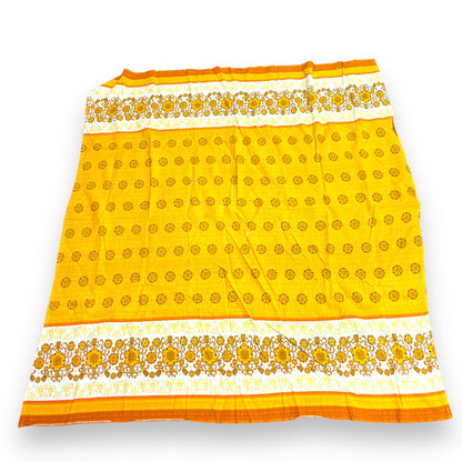 Yellow and orange flower Pattern Tablecloth